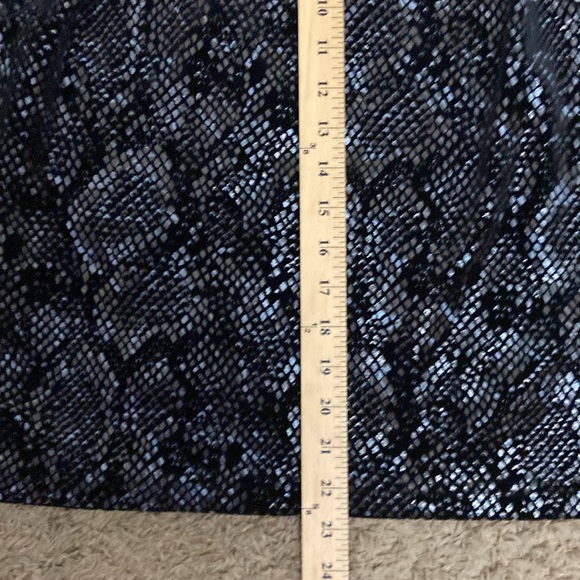 Robbie Bee Velvet Snake Print Shimmer Twin Set size 18W Business Casual Fall - Picture 8 of 11
